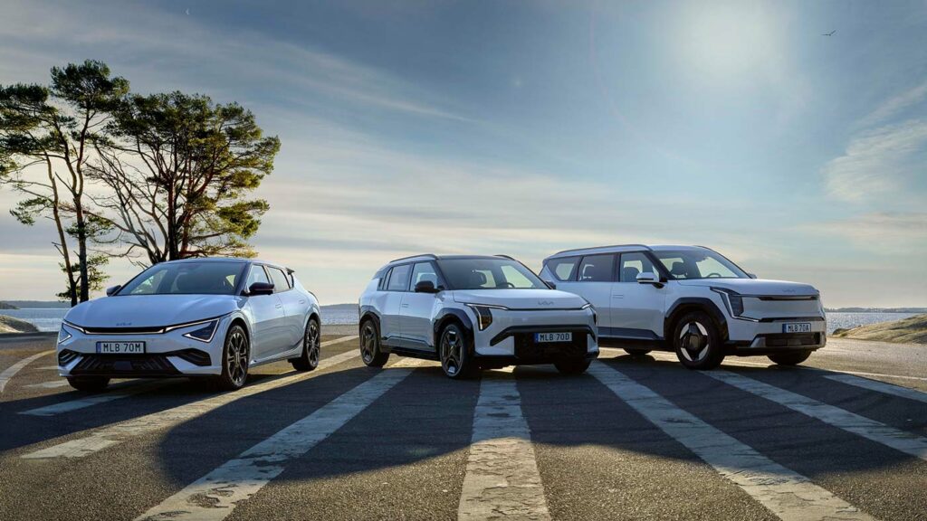 Kia breda utbud tjänstebilar